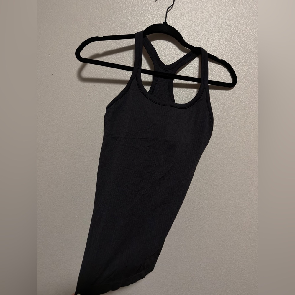 lululemon athletica Black Racerback Tank Top